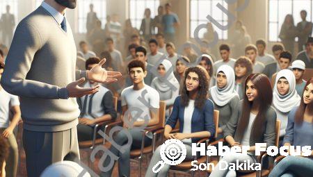 Kütahya Müftüsü İrfan Açık Gençlik Buluşmaları Programında Öğrencilerle