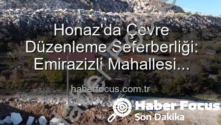 Honaz’da Çevre Düzenleme Seferberliği: Emirazizli Mahallesi Yeniden Şekilleniyor